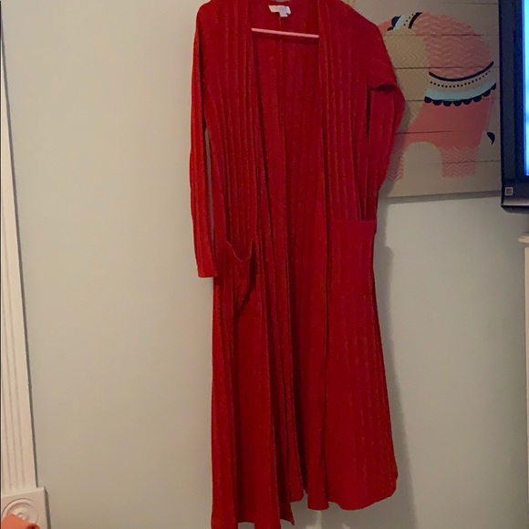 Bright Red LuLaRoe Sarah - Picture 1 of 3